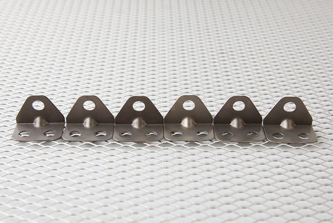 Titanium Hard Mount Bracket Kit (6 Brackets)